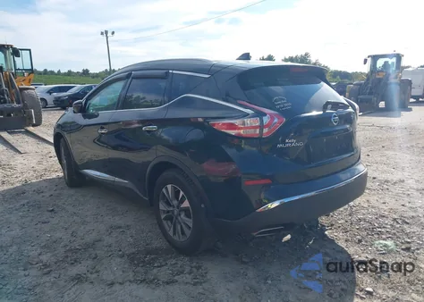 2016 Nissan Murano Sl из США, поврежденный, VIN 5N1AZ2MH2GN159861